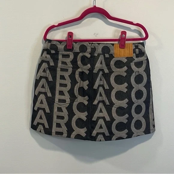 Marc Jacobs The Monogram denim miniskirt 28
